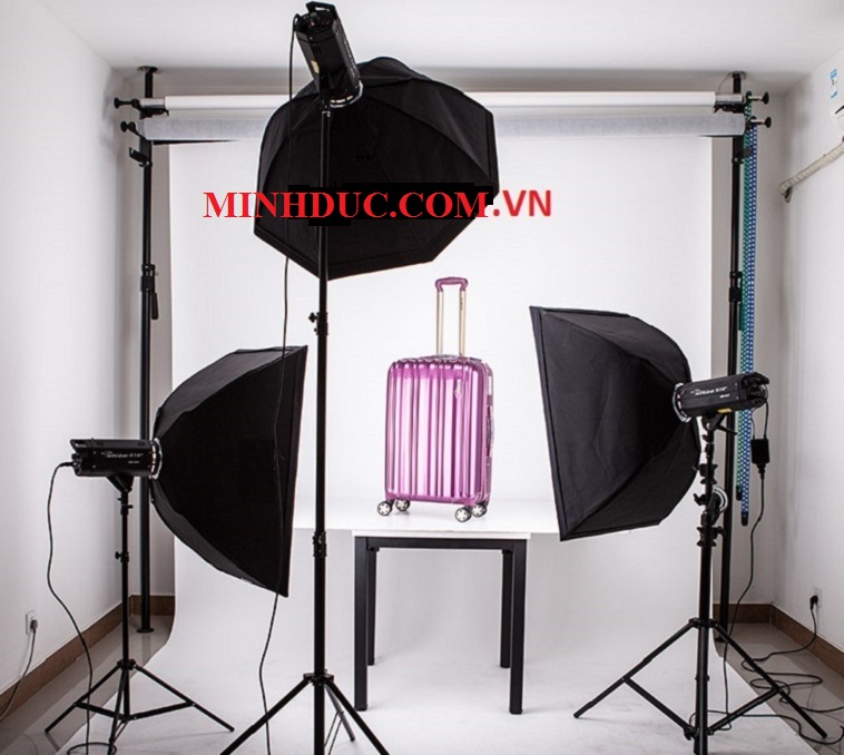  Bộ Đèn Kit Studio Hylow He 1900W-2 (3 đèn)
